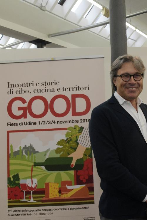 L'assessore alle Attività produttive e al Turismo Sergio Emidio Bini all'inaugurazione di Good 2018